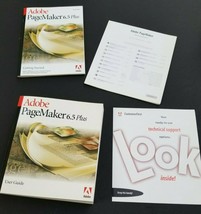 Adobe Pagemaker 6.5 Plus Windows User Manuals NO DISKS - £15.17 GBP