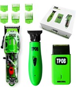 TPOB Slime 2 Barber Hair Clippers Trimmer Shaver Set for Men with Matte ... - $177.73