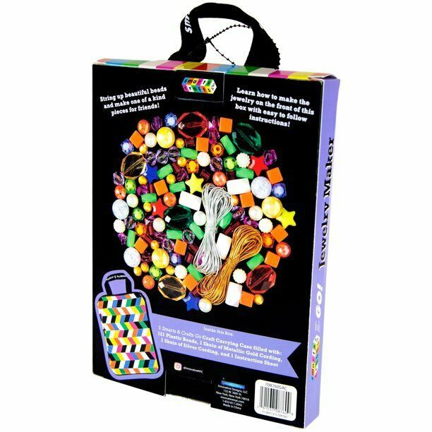 Smarts & Crafts Go: Multi-Color Jewelry Maker, 125 Pieces (LOC TUB GRM1) Item image 3
