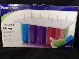 Prepworks by Progressive Freezer Pop Maker, 10 Ice Pop Maker - Includes 50 PLP-1 - £18.73 GBP