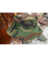 * Vintage 1990&#39;s Grand Casino Biloxi MS Camo Camouflage Bucket Hat Embro... - £13.43 GBP