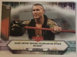 Randy Orton WWE Wrestling Trading Card 2021 #14 - £1.55 GBP