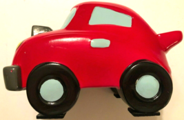 GT-08 Red Handpainted Ceramic 2-Door Racing Sports Car Ram Air Hood Spoi... - $40.35