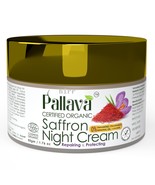 Pallava Organics Saffron Night Cream  Anti Ageing For Men &amp; Woman - 50gm, - $36.26 CAD