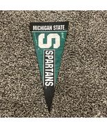 Michigan State Spartans NCAA Mini Pennant Rico Tag Express Pin Holes Use... - $7.95