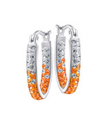 The University of Tennessee College Spirit Earrings Sterling Silver - Li... - £70.52 GBP