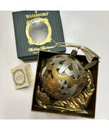 Waterford Holiday Heirlooms Ornament New Years Ball 2000  2001  Christma... - $431.48 MXN
