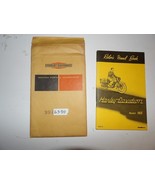 NOS 1959 HARLEY MODEL 165 RIDERS HAND BOOK 99463-59 - €39,08 EUR