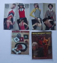 Vintage Crochet &amp; Knitting Pattern leaflets Lot of 3 Rite Welcome Riot - $4.99