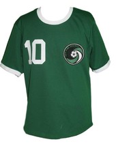 Pele #10 NY Cosmos New Men Soccer Football Jersey Green Any Size - £31.44 GBP+
