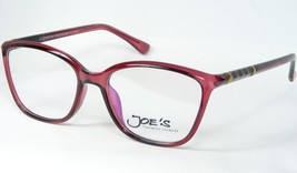 JOE&#39;S JOE58038 1 Transparent Rose Profond Unique Lunettes Monture 50-16-135 - £79.37 GBP