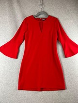 Express Shealth Dress Womens Size S Flare Sleeve Simple Modern Holiday - £32.08 GBP