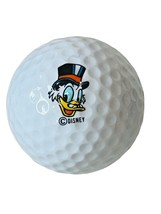 Disney World Golf Ball Theme Park Souvenir Acushnet Surlyn 1960s Scrooge... - $29.65