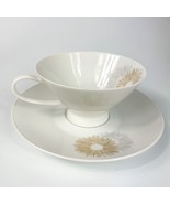 Rosenthal Germany Sunburst Footed Cup and Saucer - £9.33 GBP