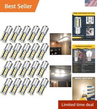 Bright 1156 LED Bulb 20-Pack - Warm White 3000K for Motorhome Interior L... - $42.00