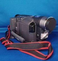 JVC Compact VHS 400x Zoom GR-AXM230 with Battery/Charger Tested Working READ! - £147.04 GBP