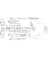 2019 Malibu 21VLX Cockpit Pad Boat EVA Teak Decking 1/4&quot; 6mm - $979.11 CAD