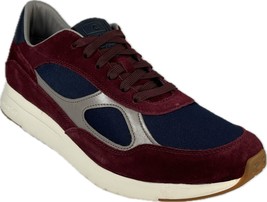 COLE HAAN Men&#39;s GrandPrø Classic Maroon Running Sneaker C31304 - £78.62 GBP