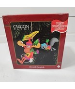 Carlton Cards Rocky And Bullwinkle Downhill Daredevils Ornament 1997 - $23.52 CAD