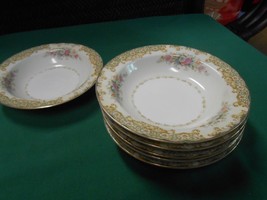 Magnificent Noritake &quot;Occupied Japan&quot; M China- Set Of 5 Berry Bowls &amp; 1 Free - £30.78 GBP
