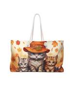 Kitty Cat Kittens Halloween - Cute Furries on Pumpkin - Festive Feline D... - £34.68 GBP