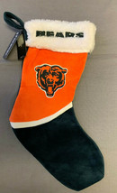 Chicago Bears Logo Holiday Christmas Stocking Officially NFL Licensed - £13.99 GBP