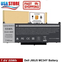 J60J5 Battery For Dell Latitude E7270 E7470 R1V85 MC34Y 242WD PDNM2 451-BBSX Pc - £26.74 GBP