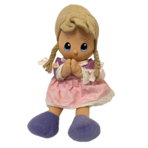 Luv N Care Nuby Prayer Doll Baby Girl Plush Stuffed Tested Works 11&quot; - £14.76 GBP
