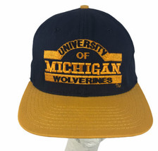 Michigan Wolverines Snapback Hat Cap College Football Licensed Product USA - £11.85 GBP