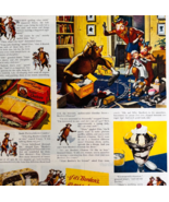 1947 Borden&#39;s Dairy Products Advertisement Elsie The Cow Vintage DWWW8 - $41.01 CAD