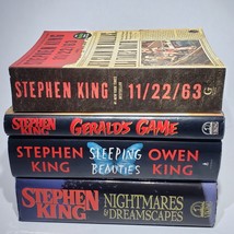 Lot of 4 Stephen King Books Nightscapes Sleeping Beauties HC 11/22/63 TPB 1st Ed - £56.77 GBP