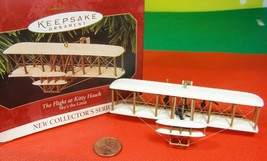 Hallmark Keepsake Christmas Ornament "The Flight at Kitty Hawk" 1997 - £11.18 GBP