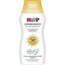 HiPP Sun Baby sunblock sunscreen lotion 200ml SPF 30+ Made in Germany FREE SHIP - £23.73 GBP