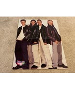 Moffatts Justin Timberlake Nsync teen magazine poster clipping leather jackets - $5.00