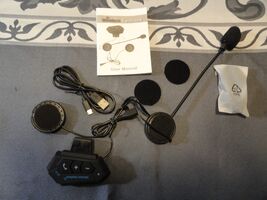 Waterproof Motorcycle Helmet Headset Wireless Bluetooth Headphone Speake... - $24.29