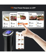 Inkbird WIFI Sous Vide Cooker ISV-300W, 1000 Watts Sous-Vide Machine New... - $54.99