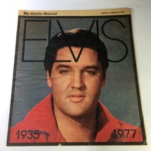 VTG The Courier Journal Magazine August 22 1977 - Elvis Presley 1935 - 1977 - $14.20