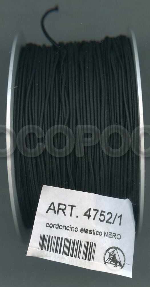 5 Meters Gallon Colored Elastic Tubular Cord Art. 4752/1 - $1.23+