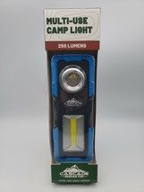 Cascade Mountain Tech 250 Lumens Multi-Use Camp Light with Batteries- Blue - £10.59 GBP