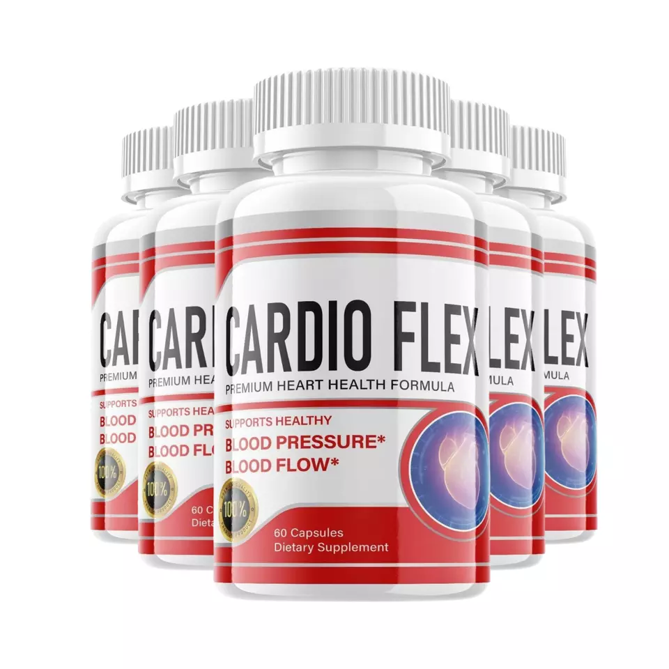 5-Pack Cardio Flex Pills - CardioFlex For Blood Sugar Support - 300 Caps... - £81.61 GBP