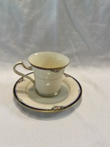 Mikasa Imperial Rose Fine Ivory China Coffee Cup &amp; Saucer - £10.82 GBP