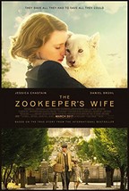 THE ZOOKEEPER&#39;S WIFE - Original Movie Postcard 4&quot;x6&quot; 2017 Jessica Chastain - £6.16 GBP