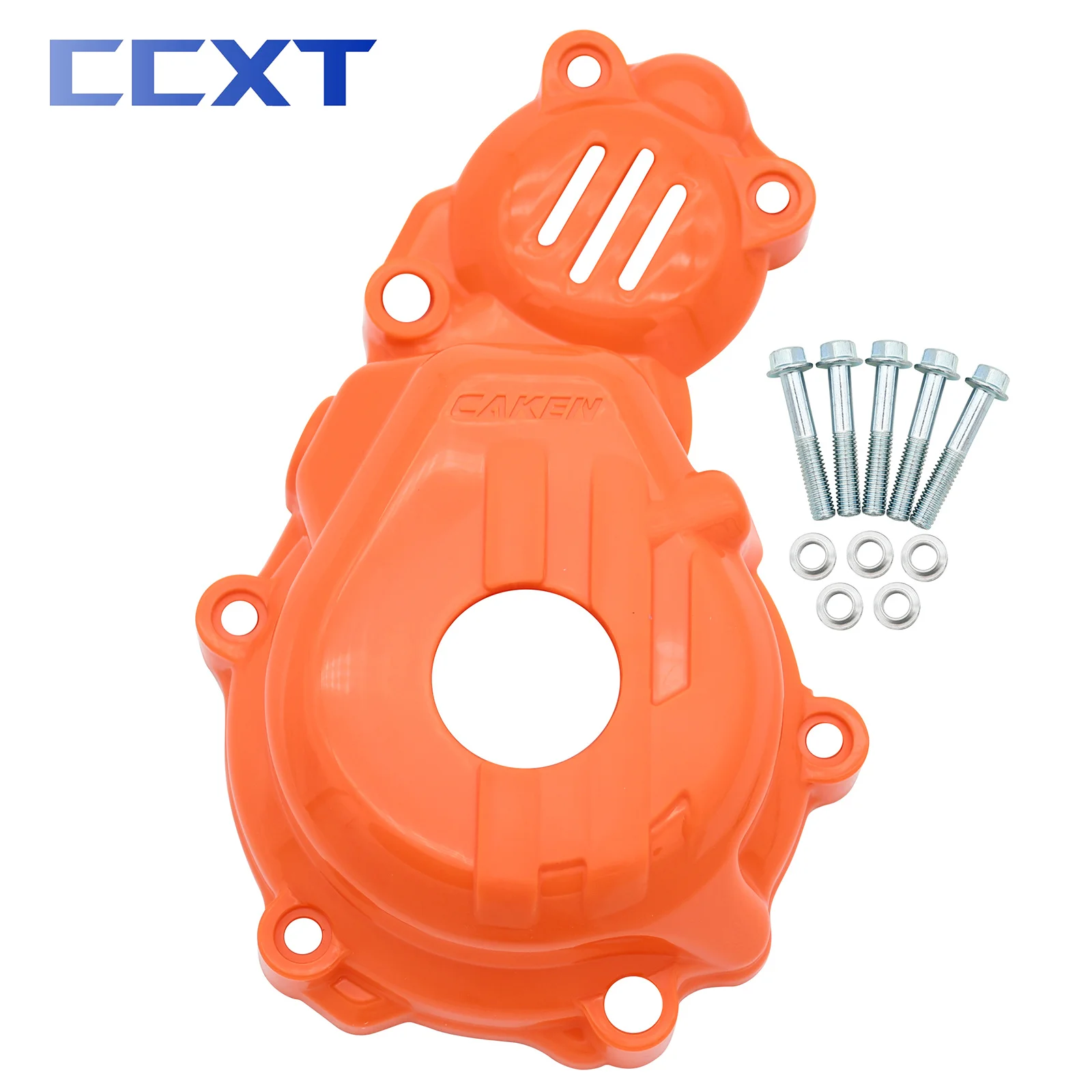 Motocross Clutch Cover Water Pump Guard Engine Ignition Protector  Husqvarna FC2 - $664.01