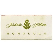 Kahala Hilton Honolulu Vintage Matches Hawaii Maile Restaurant Collectib... - $366.58 MXN
