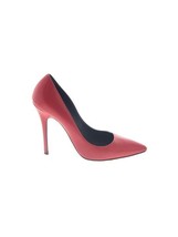 Jean Michel Cazabat Vintage Red Leather Stiletto Pumps sz 39/8.5 - £36.13 GBP