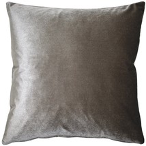 Corona Silver Velvet Pillow 19x19, with Polyfill Insert - £40.05 GBP