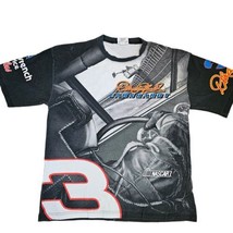 XL Vintage 90s Dale Earnhardt Nascar All Over Print Graphic Shirt Double Sided - £116.86 GBP