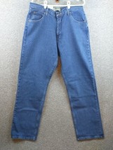Wrangler Authentics Regular Fit Straight Leg Work Jeans Mens Pants 36x32 - £19.41 GBP