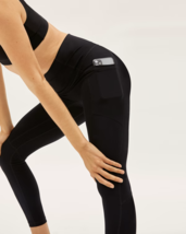 Everlane Womens The Perform Pocket Legging Stretch Black XS - £26.53 GBP