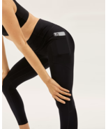 Everlane Womens The Perform Pocket Legging Stretch Black XS - £26.53 GBP